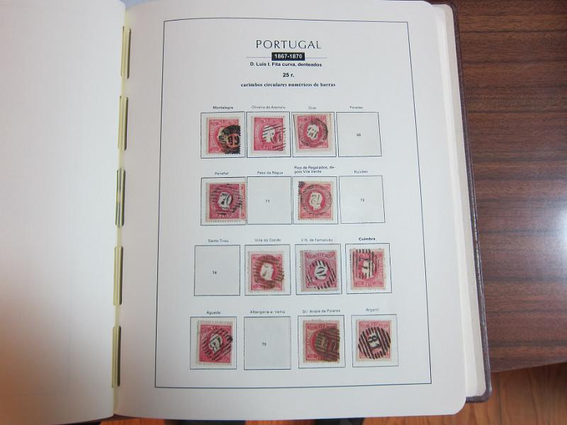 0015 (102).jpg -     Lote:    15      Marcofilia      Lotes Especiais       Descrição:      Portugal.   Colecção especializada de marcas numéricas das 1.ª e 2.ª reformas em selos de 25 reis, desde D. Maria II até D. Luís I, de frente. Lote a ver.        Lote       Valor Base:     &euro; 1.500,00     Valor Venda:     &euro; 3.000,00     